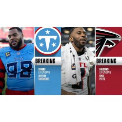 Les Titans et les Falcons sécurisent des joueurs clés grâce à des contrats majeurs Les Titans et les Falcons sécurisent des joueurs clés grâce à des contrats majeurs